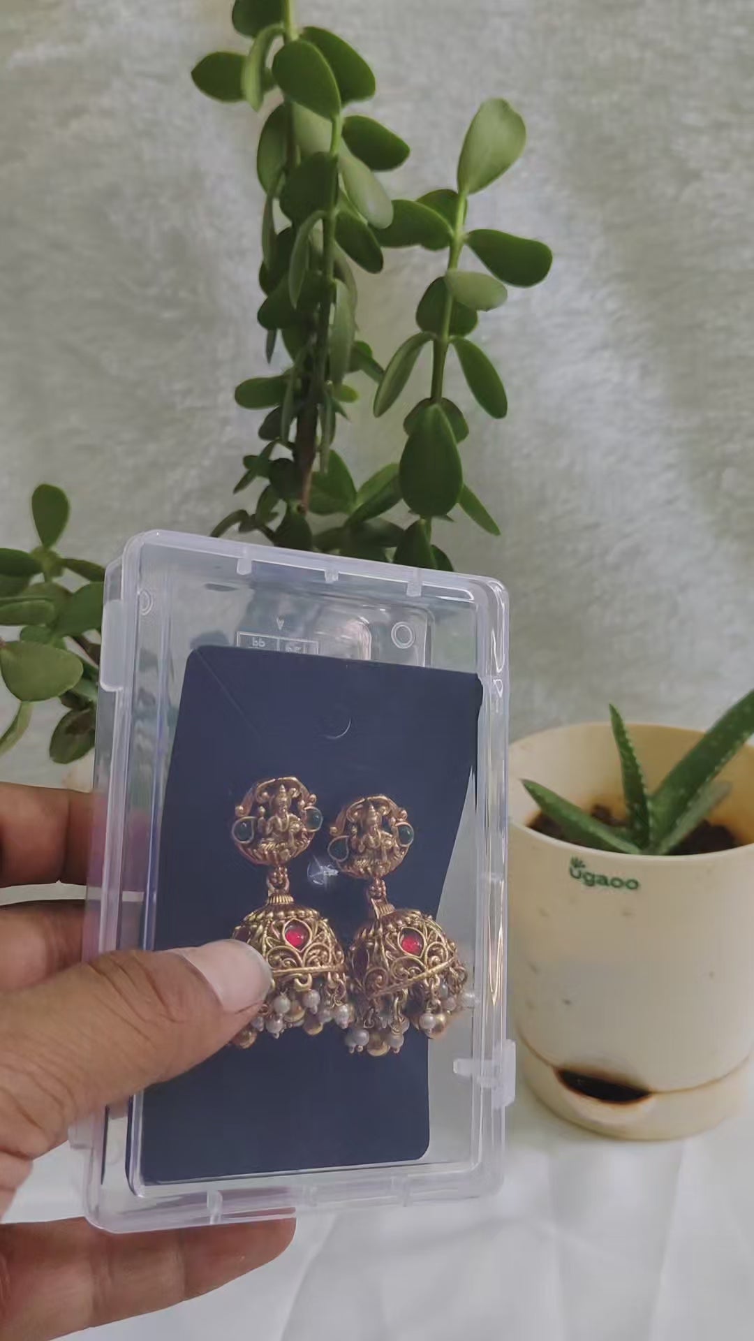 Pearls Lakshmi Heritage Jhumkas