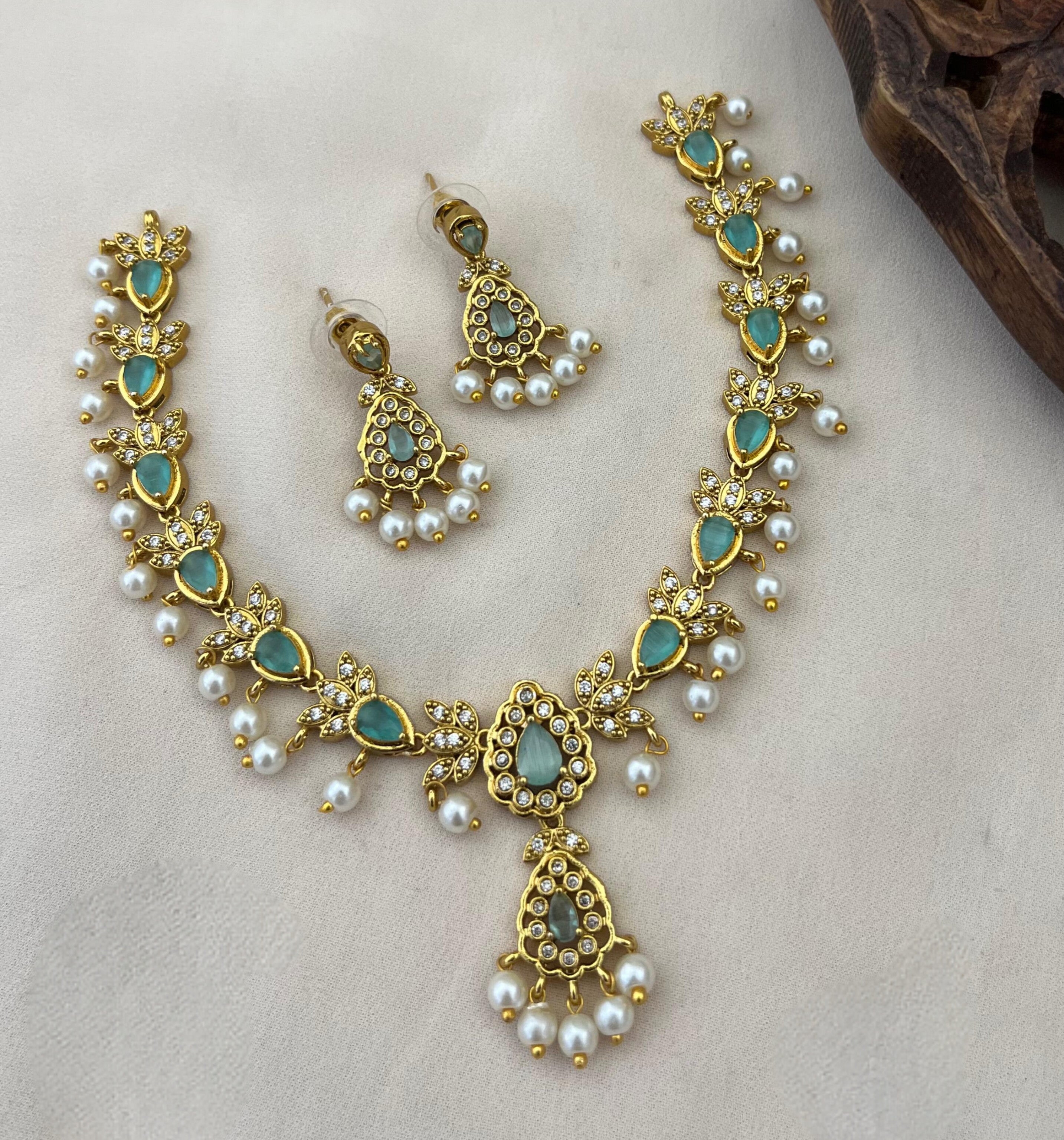 Rosé Leaf Elegance Set